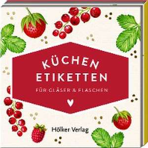 Küchen-Etiketten (Rote Beeren, Hölker Küchenpapeterie)