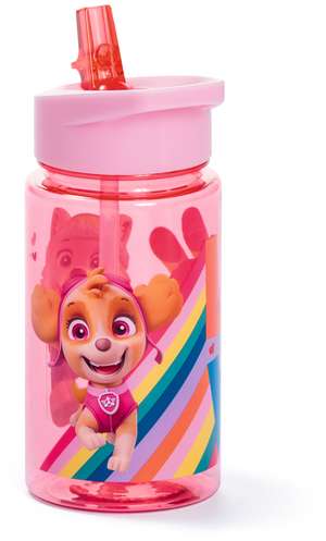 Paw Patrol Girls Tritanflasche mit Strohhalm