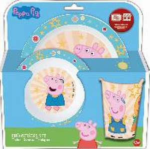 Peppa Pig 3tlg. Frühstücksset