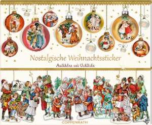 Stickerbuch - Nostalgische Weihnachtssticker de Barbara Behr