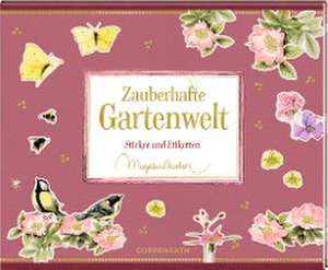 Stickerbuch - Zauberhafte Gartenwelt de Marjolein Bastin