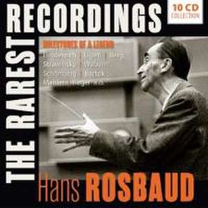 The rarest Recordings de Hans Rosbaud