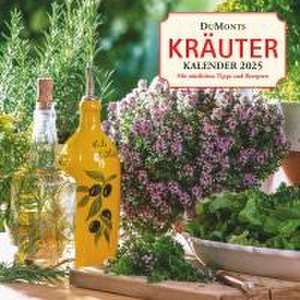 DuMonts Kräuter-Kalender 2025 - Broschürenkalender - mit Texten und Rezepten - Format 30 x 30 cm de DUMONT Kalender