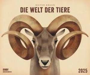 Dieter Braun: Die Welt der Tiere 2025 - Wandkalender - Format 60 x 50 cm de DUMONT Kalender