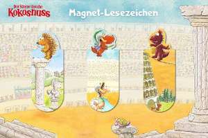 Der kleine Drache Kokosnuss - Magnet-Lesezeichen 3er Set