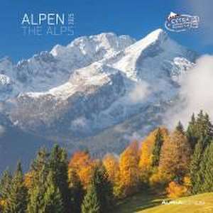 Alpen 2025 - Broschürenkalender 30x30 cm (30x60 geöffnet) - Kalender mit Platz für Notizen - The Alps - Bildkalender - Wandplaner - Naturkalender de Alpha Edition