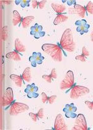 Ladytimer Grande Pastel Butterflies 2025 - Taschen-Kalender A5 (15x21 cm) - Schmetterlinge - Notiz-Buch - Weekly - 128 Seiten - Alpha Edition de Alpha Edition