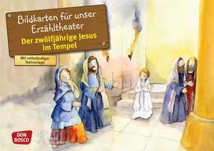 Der zwölfjährige Jesus im Tempel. Kamishibai Bildkartenset. de Monika Arnold