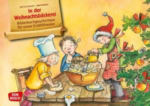 In der Weihnachtsbäckerei. Kamishibai Bildkartenset de Rolf Zuckowski