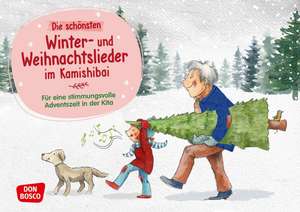 Die schönsten Winter- und Weihnachtslieder im Kamishibai. Kamishibai Bildkartenset. de Hildegard Kunz