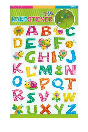 Wandsticker ABC