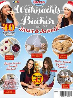 Simply Backen Sonderheft: Weihnachtsbacken mit Janet & Jasmin de Jasmin Jefkaj