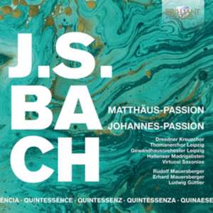 Bach: Matthäus-Passion /Johannes-Passion (QU) de Johann Sebastian Bach