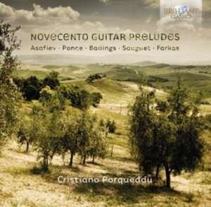 Novecento Guitar Preludes de Cristiano Porqueddu