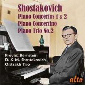 Klavierkonzerte 1 & 2/Klaviertrio 2/+ de Previn/Bernstein/Oistrach/New York Philharmonic