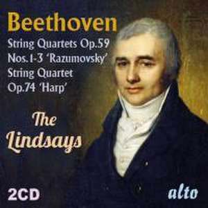 Streichquartette op.59 & 73 de The Lindsays