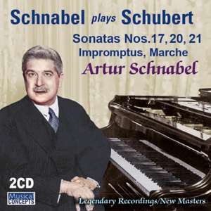 Artur Schnabel spielt Franz Schubert - Sonaten 17, 20, 21; Moments; Impromptus de Franz Schubert