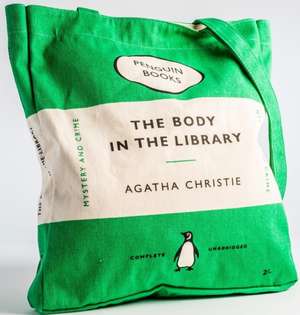 Sacoșă Penguin (Book Bag), Body in the Library de AGATHA CHRISITE