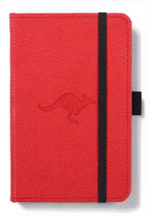 Dingbats A6 Pocket Wildlife Red Kangaroo Notebook - Lined