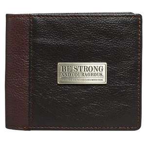 Wallet Bi-Fold - Brown Courageous