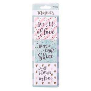 Magnet Set of 3 Live a Life of Love de Christian Art Gifts