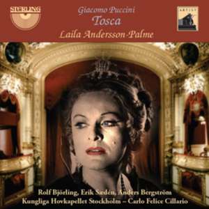 Tosca de Andersson-Palme/Cillario/Royal Swedish Orchestra