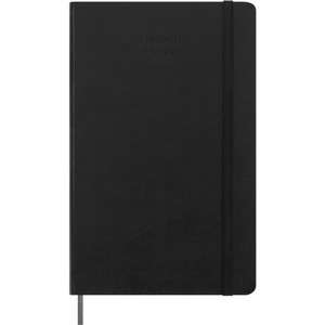 Moleskine Undated Weekly Large Hardcover Notebook: Black with Debossing de Moleskine