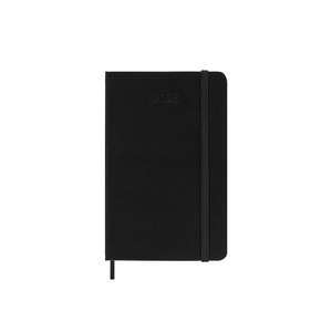 Moleskine 2025 12-Month Weekly Horizontal Pocket Hardcover Notebook: Black de Moleskine