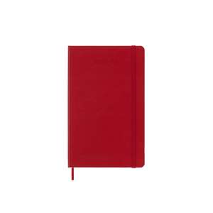 Moleskine 2025 18-Month Weekly Large Hardcover Notebook: Scarlet Red de Moleskine