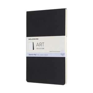 Moleskine Art Large Sketch Pad: Black de Moleskine