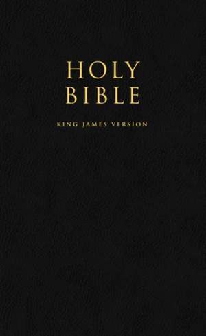 HOLY BIBLE: King James Version (KJV) Popular Gift & Award Black Leatherette Edition de Collins KJV Bibles