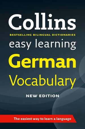 Easy Learning German Vocabulary de Collins Dictionaries