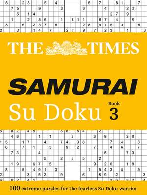 The Times Samurai Su Doku 3 de The Times Mind Games