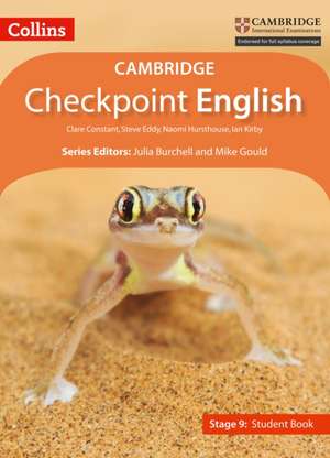 Collins Cambridge Checkpoint English - Stage 9: Student Book de Julia Burchell