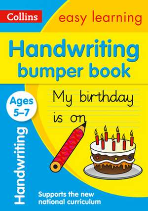 Collins Easy Learning Ks1: Handwriting Bumper Book Ages 5-7 de Collins Easy Learning