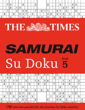 The Times Samurai Su Doku 5 de The Times Mind Games