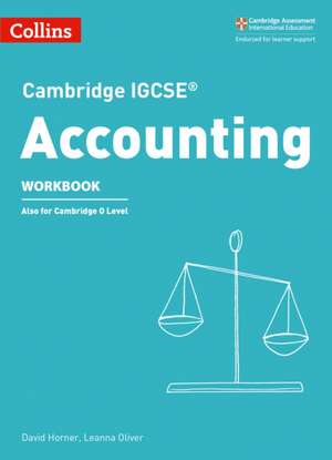 Cambridge Igcse(r) Accounting Workbook de Collins Uk