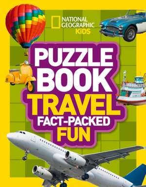 Puzzle Book Travel de National Geographic Kids