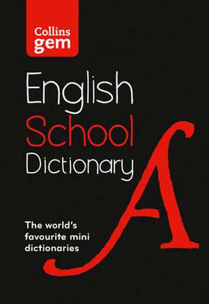 Gem School Dictionary de Collins Dictionaries