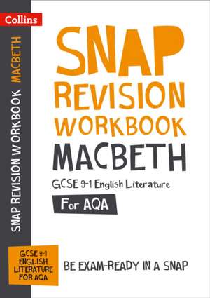 Macbeth: AQA GCSE 9-1 English Literature Workbook de Collins Gcse