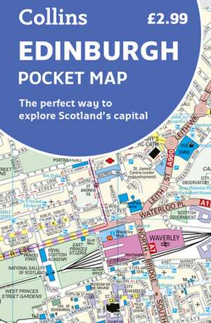 Edinburgh Pocket Map de Collins Maps