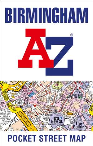 Birmingham A-Z Pocket Street Map de A-Z Maps