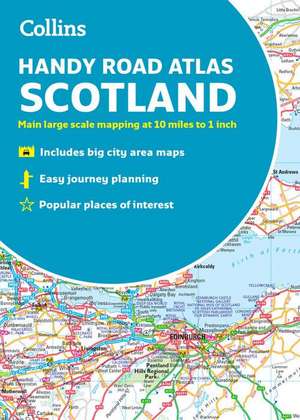 Collins Handy Road Atlas Scotland de Collins Maps