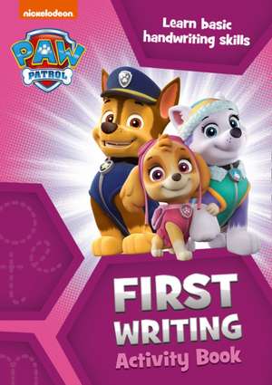 PAW Patrol First Writing Activity Book de Collins Preschool