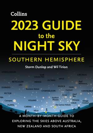 2023 Guide to the Night Sky Southern Hemisphere de Collins Astronomy