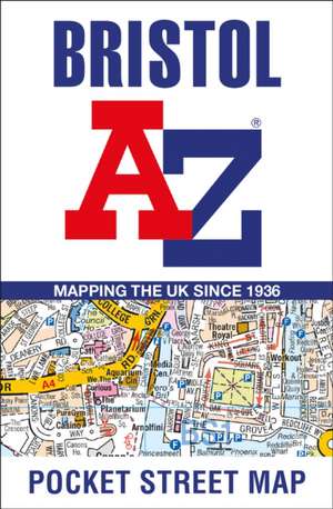 Bristol A-Z Pocket Street Map de A-Z Maps