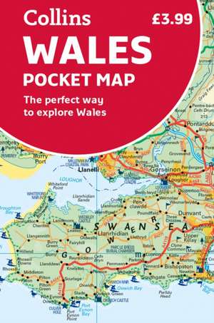 WALES POCKET MAP MFO de Collins Maps