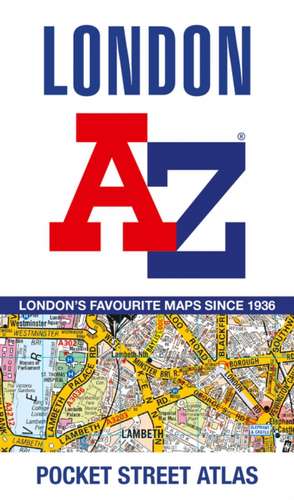 London A-Z Pocket Atlas de A-Z Maps