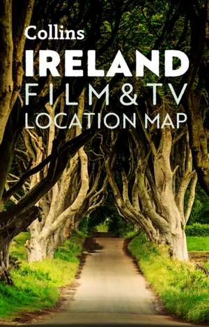 Collins Ireland Film and TV Location Map de Collins Maps