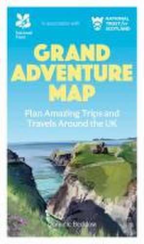 Adventure Map de National Trust Books